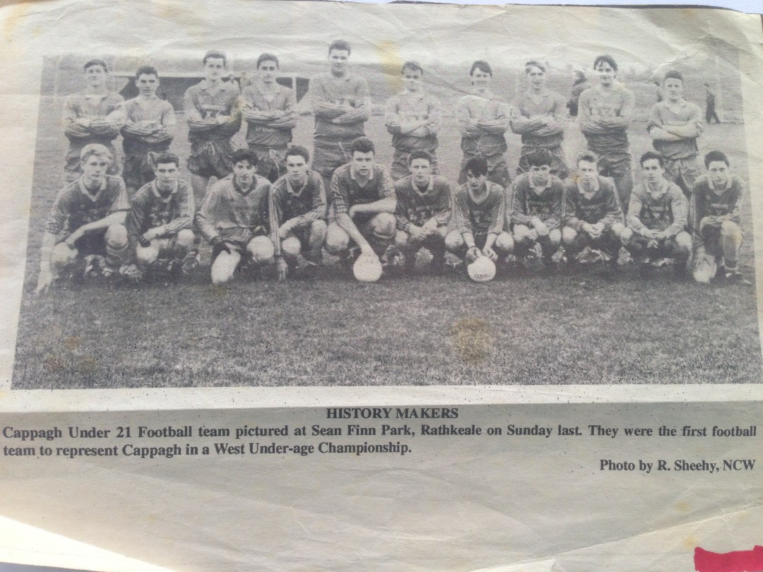 cappagh u21 1st football team